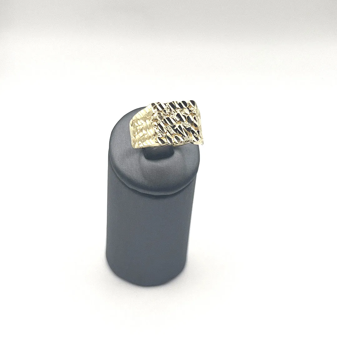 10kt Gold Nugget Ring