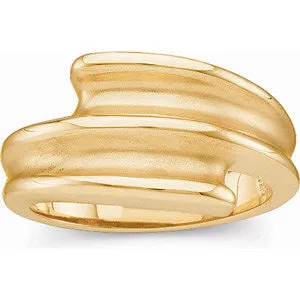 14k Yellow Gold Fashion Ring, Size 6