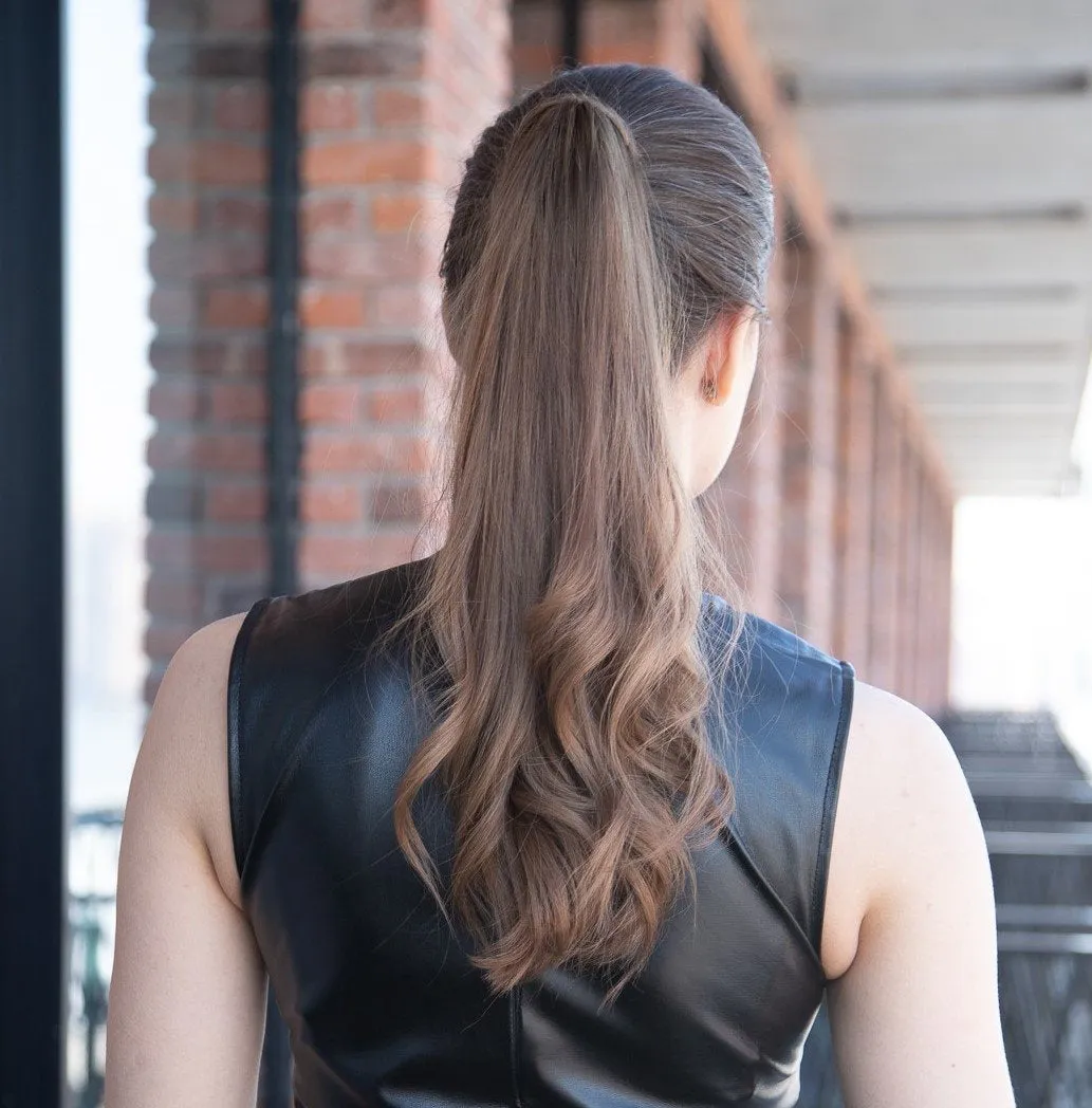 16" Wavy Hair Ponytail