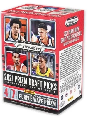 2021 Panini Prizm Draft Picks Collegiate Basketball Blaster Box