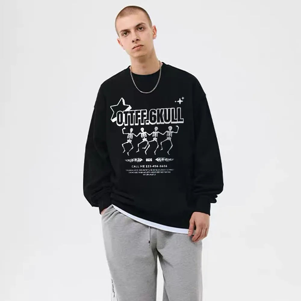 6Kull Skeleton Dance Sweatshirt