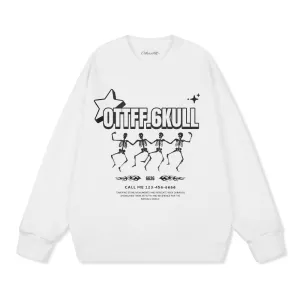 6Kull Skeleton Dance Sweatshirt