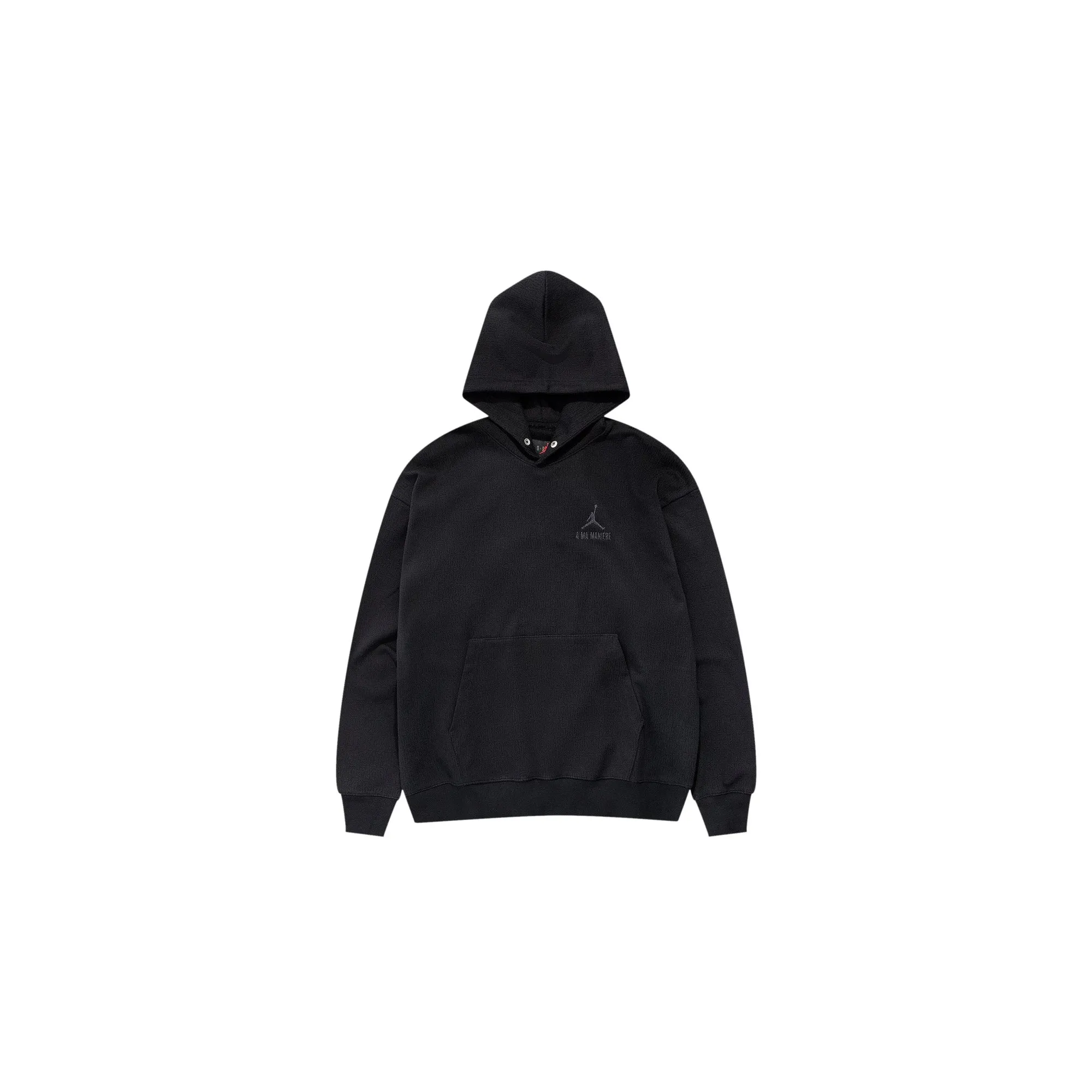 Air Jordan x A Ma Maniere Jacquard Hoodie 'Black' (2023)
