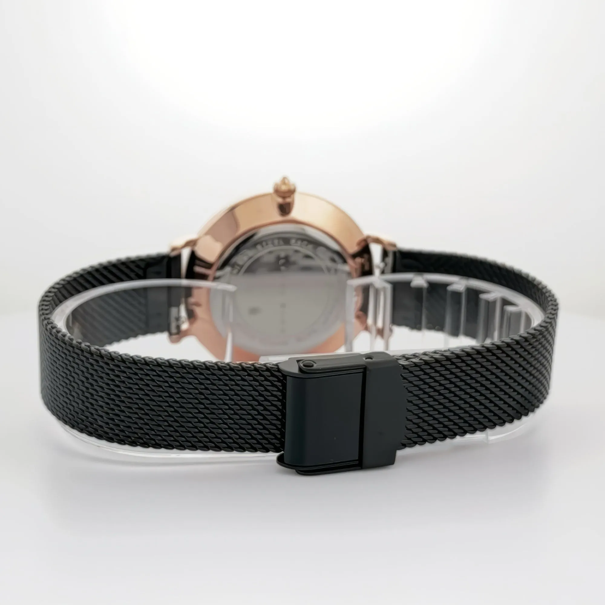 Alfred Sung Serenity Sunray Black Dial & Bracelet Ladies watch