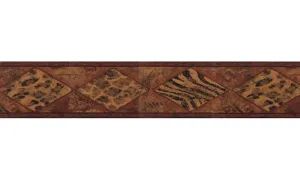 Animal Print B30018B Wallpaper Border