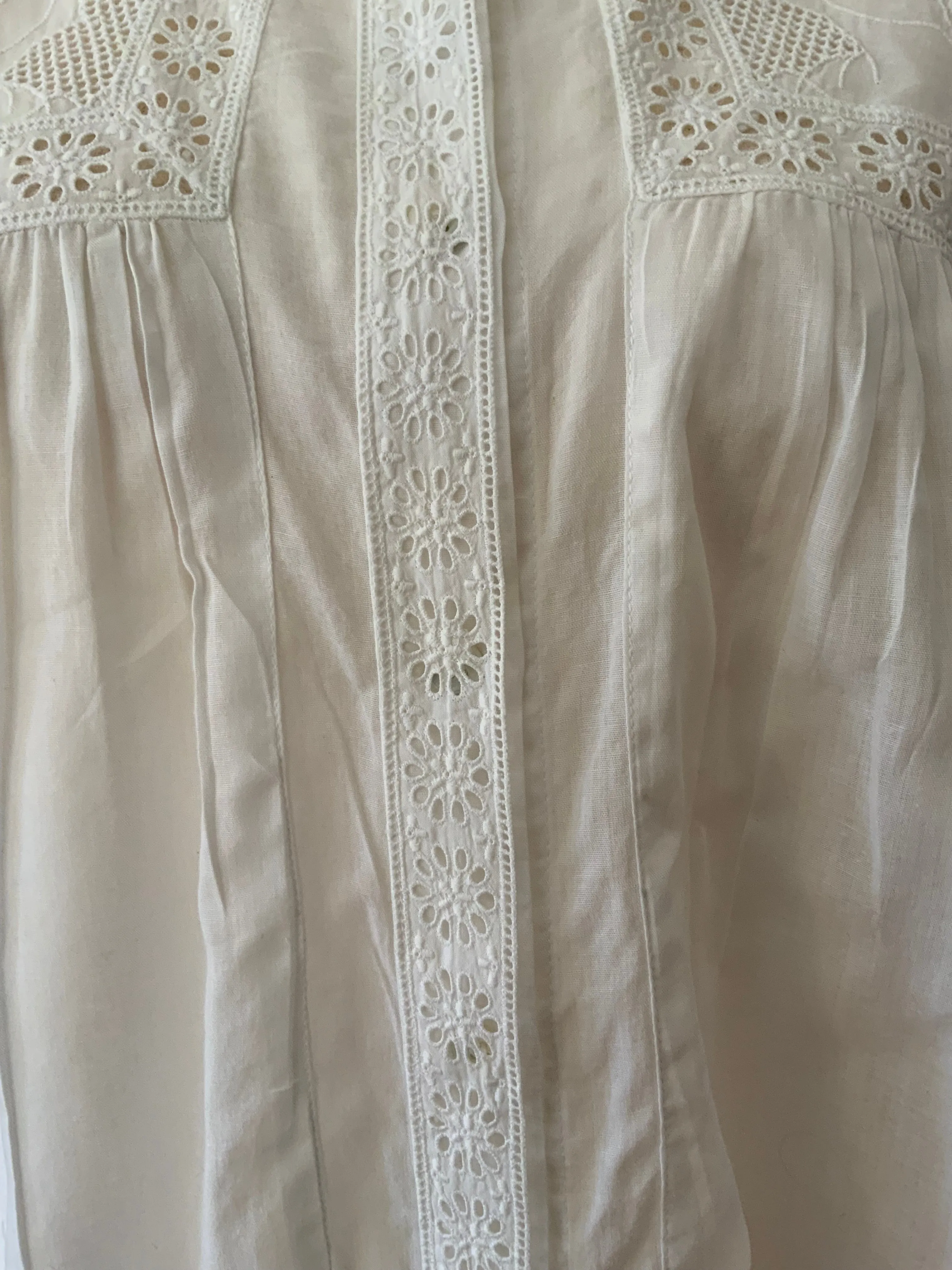 Antique Cotton Blouse - 1900 - ED12