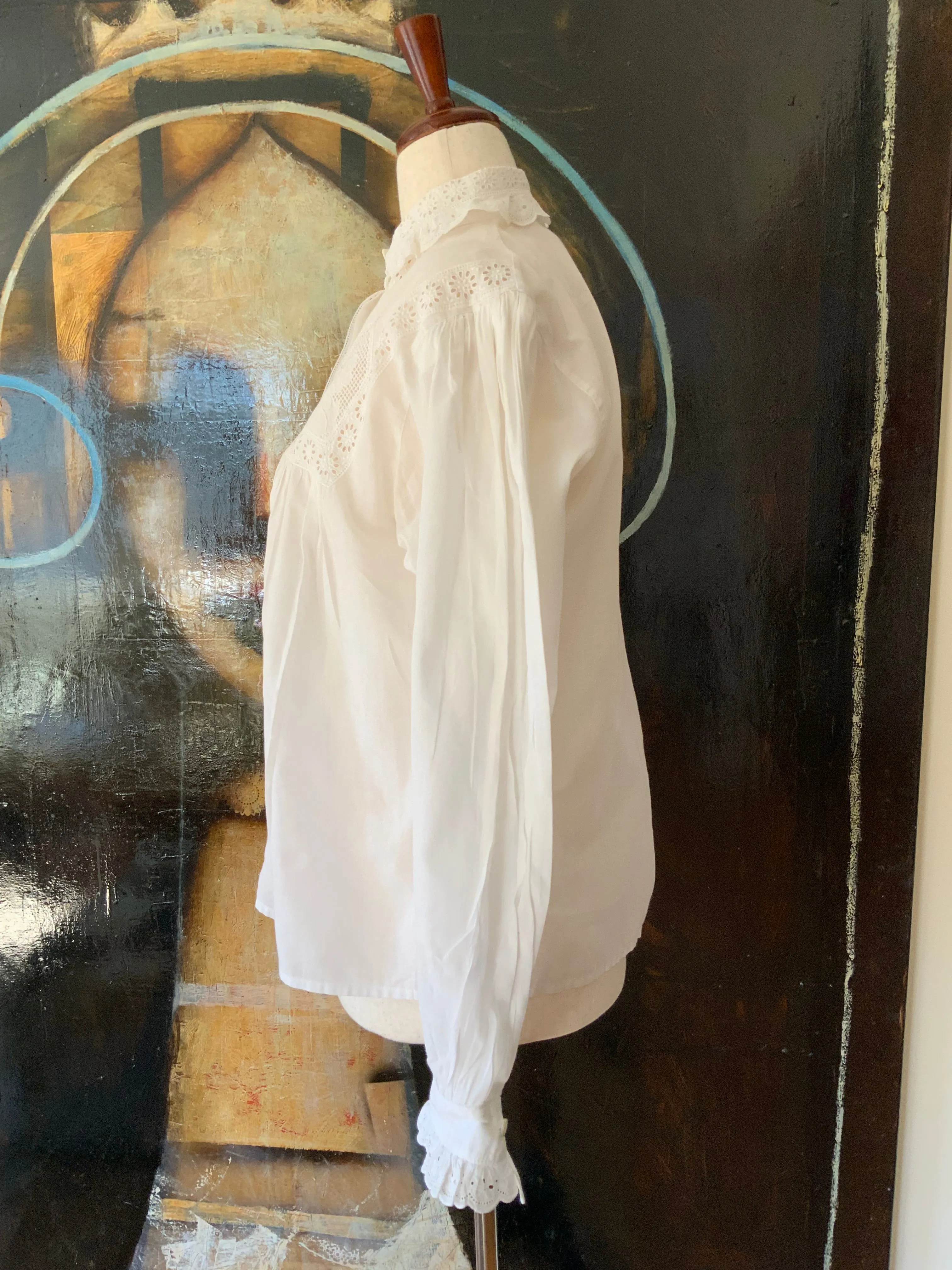 Antique Cotton Blouse - 1900 - ED12