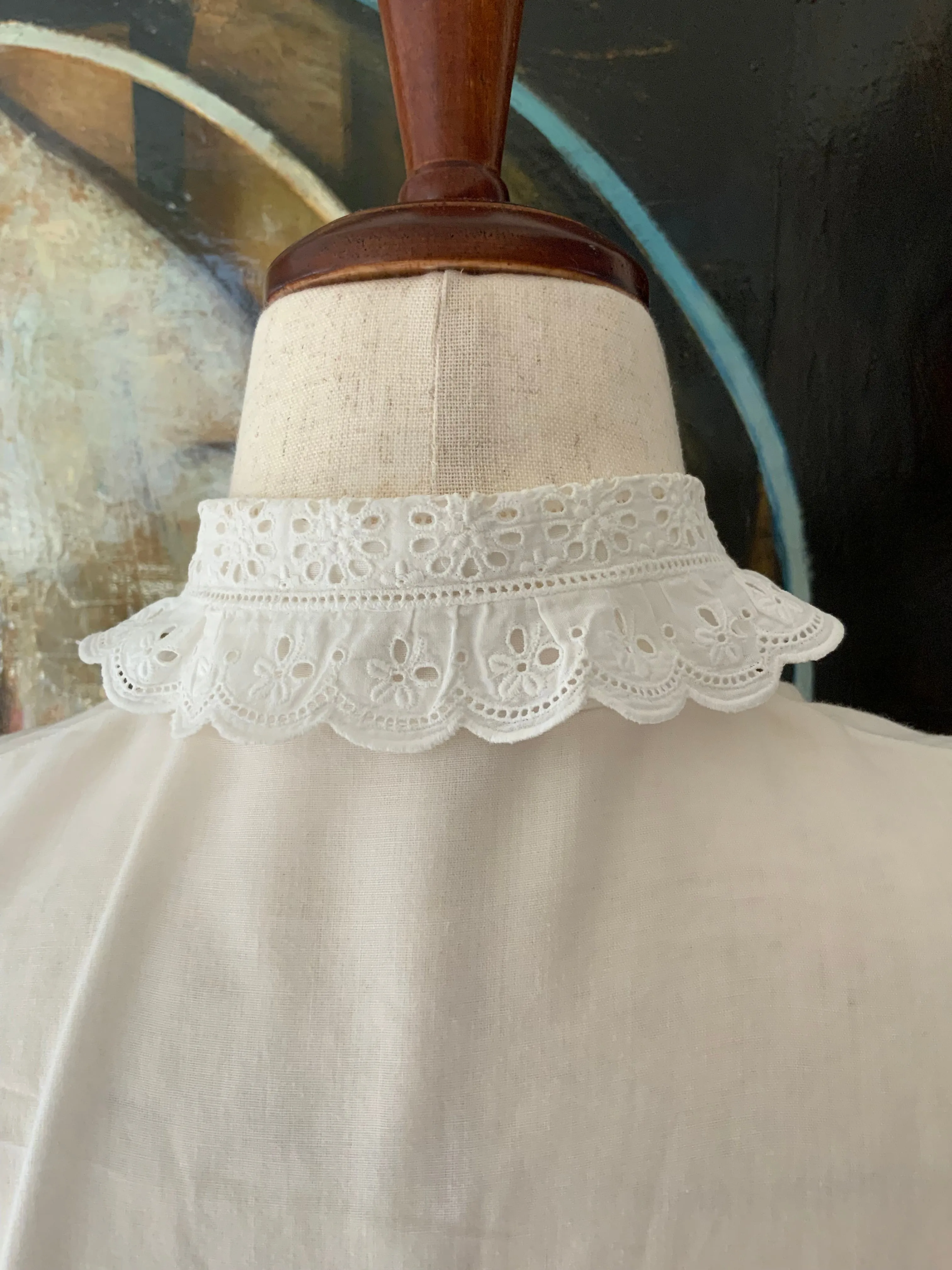 Antique Cotton Blouse - 1900 - ED12