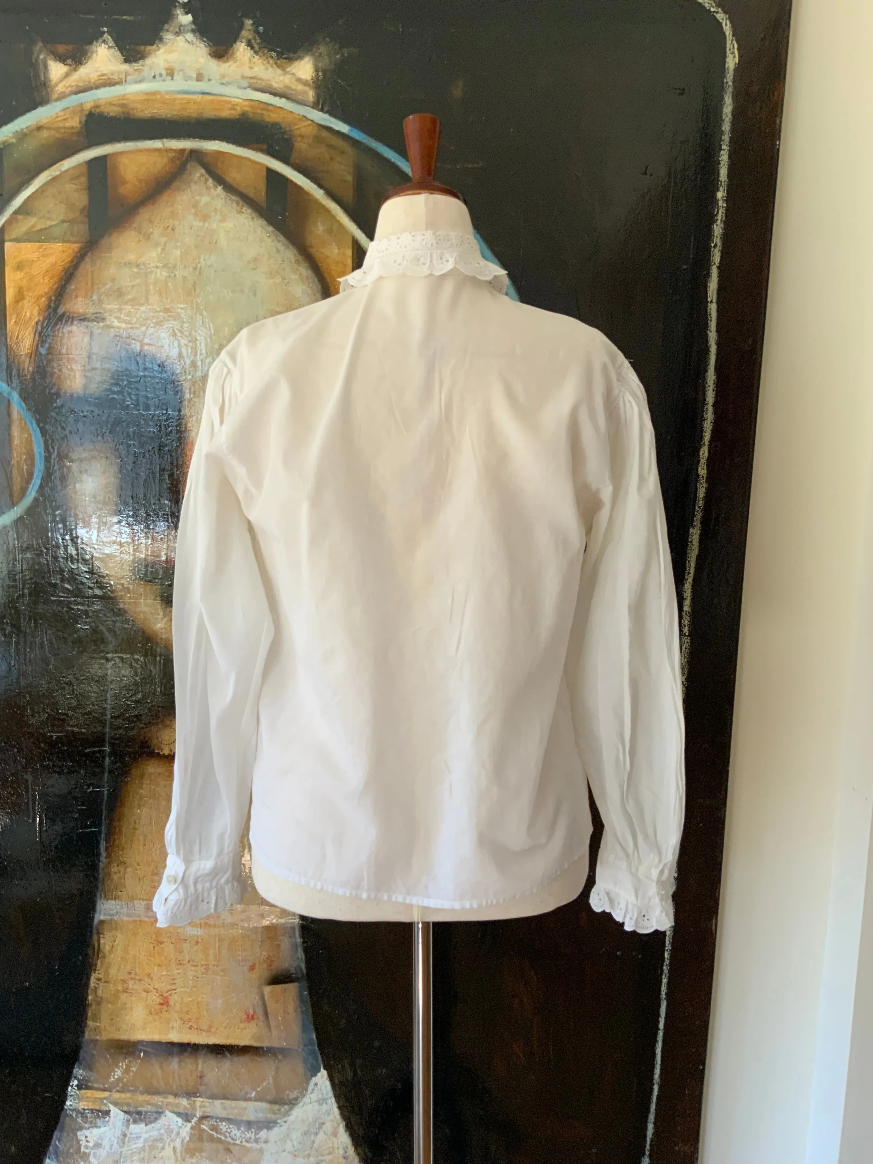 Antique Cotton Blouse - 1900 - ED12