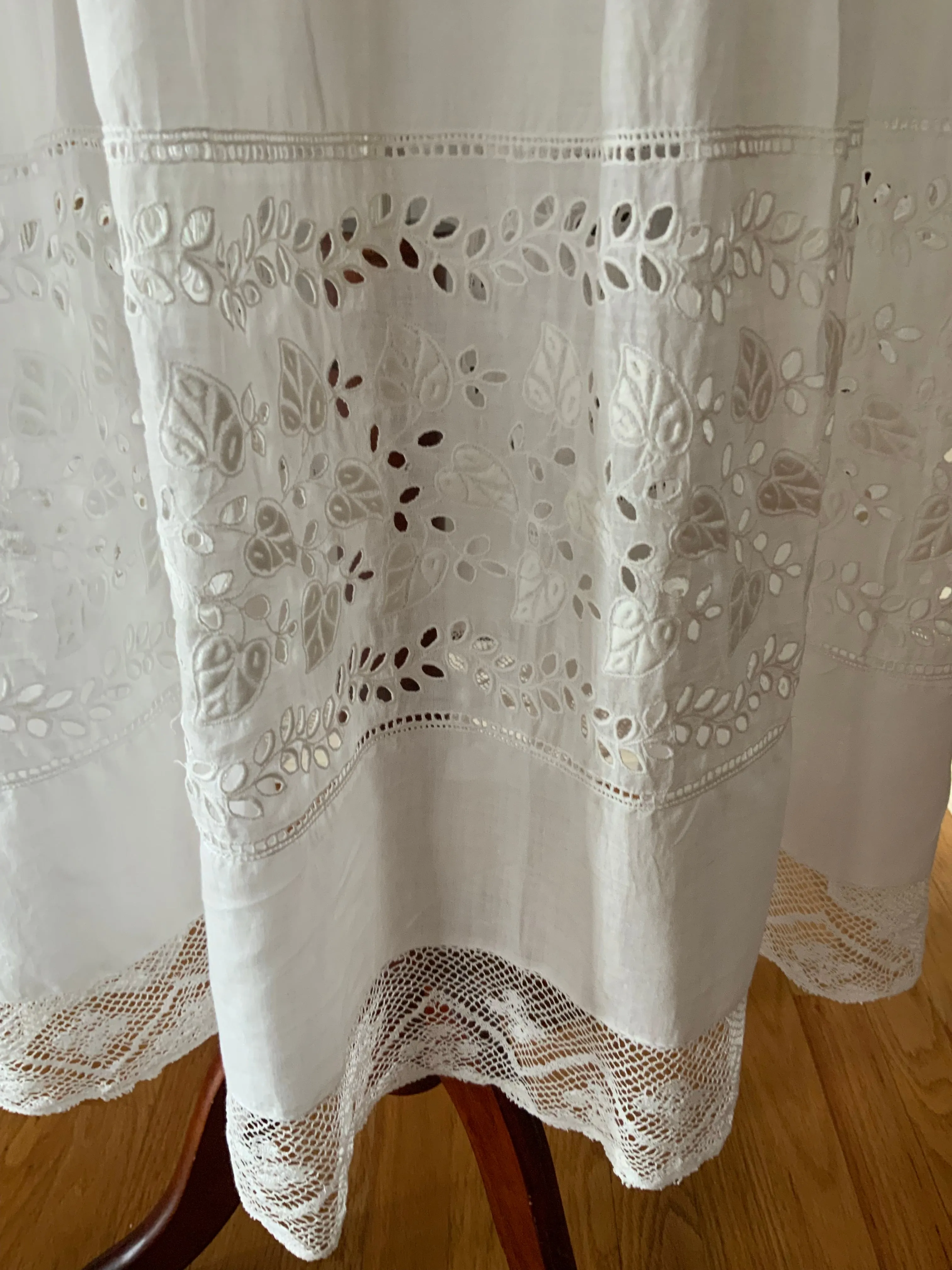 Antique Cotton Petticoat - 1900s - ED13