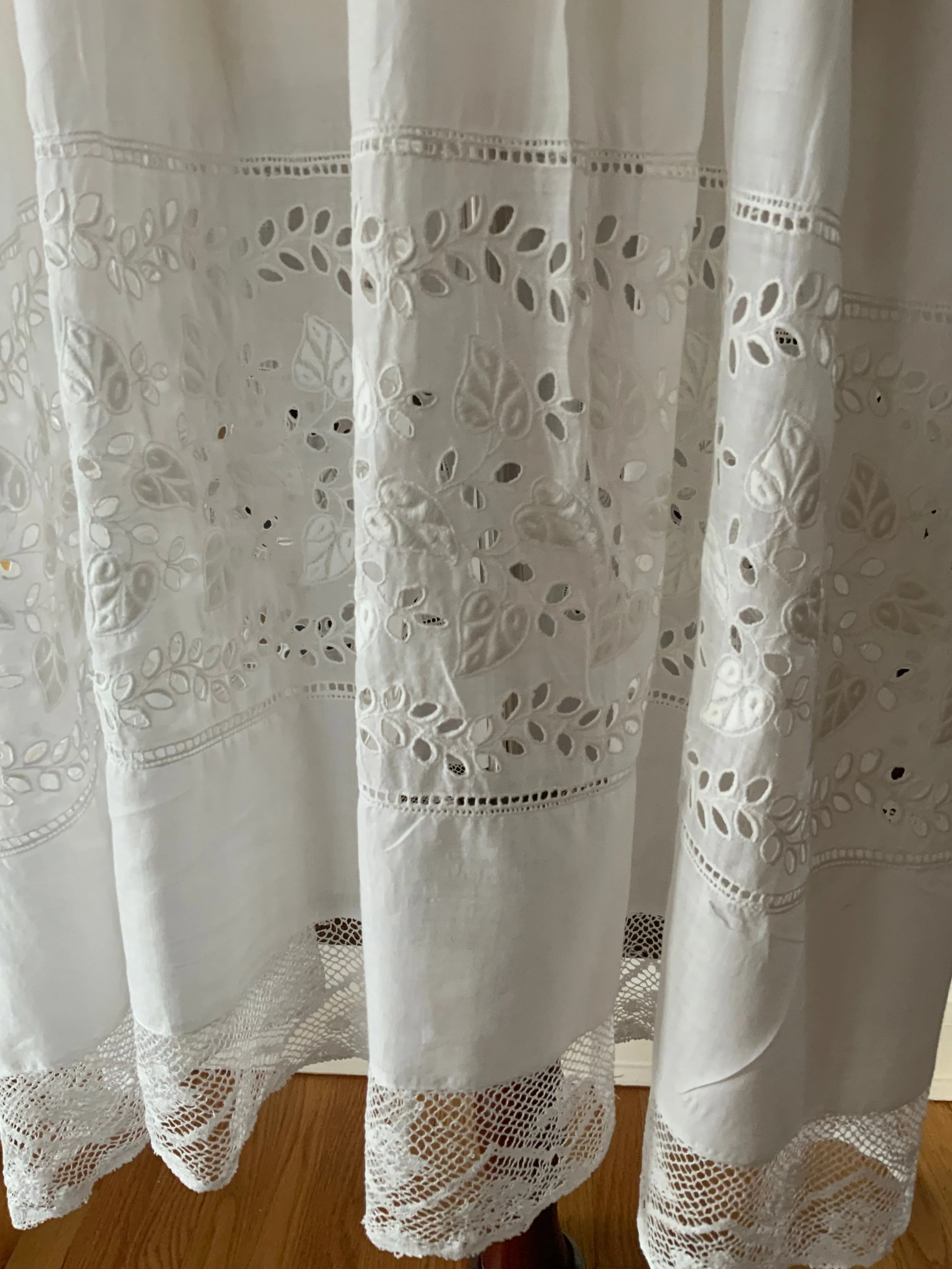 Antique Cotton Petticoat - 1900s - ED13