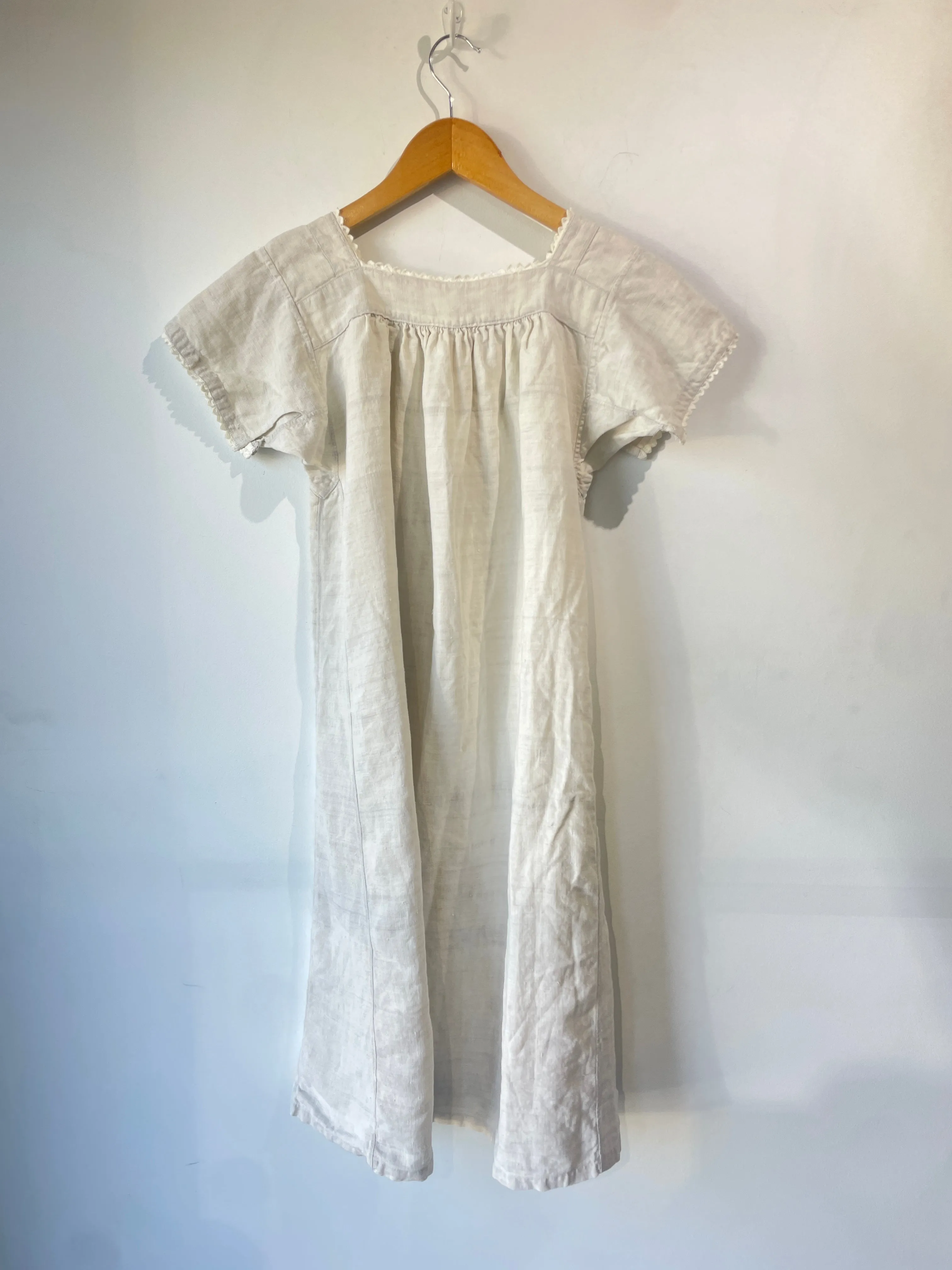 Antique Victorian Dress M.K. Initials