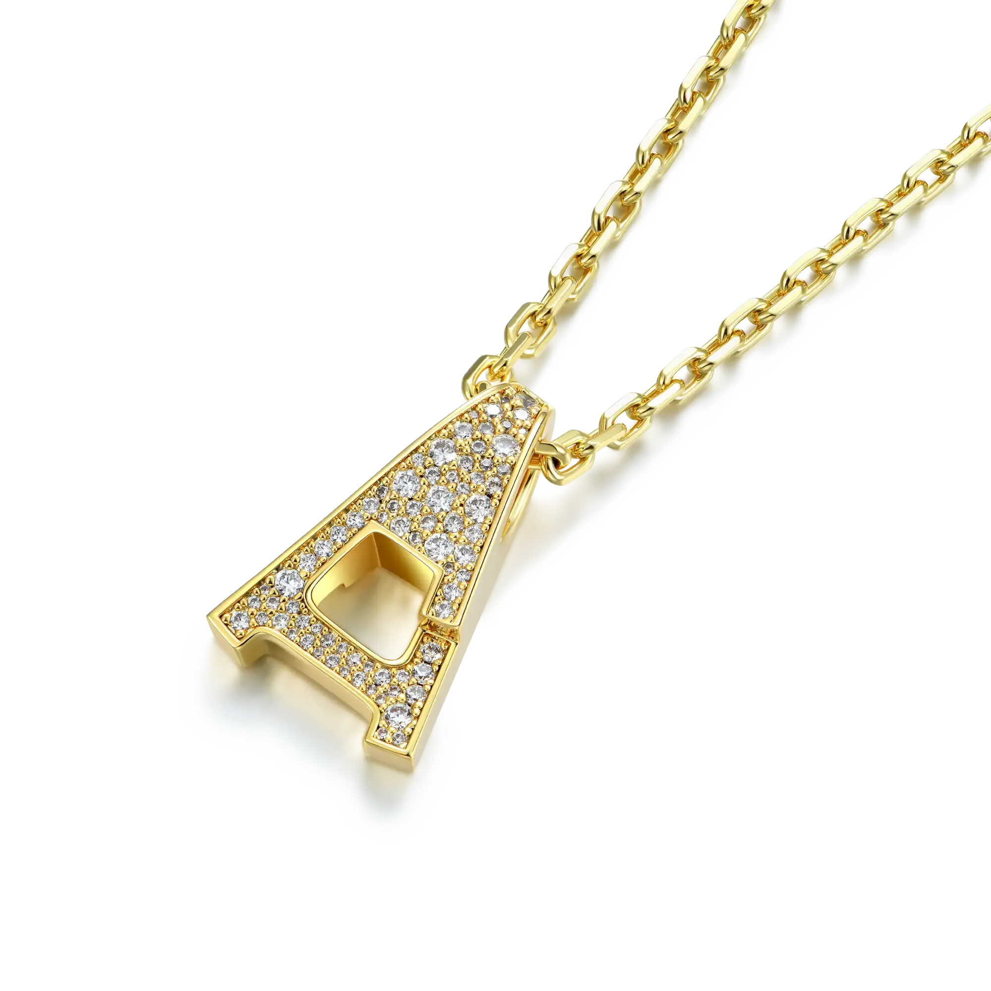 Aporro A® Iced Out Pendant - Small (Chain Included)