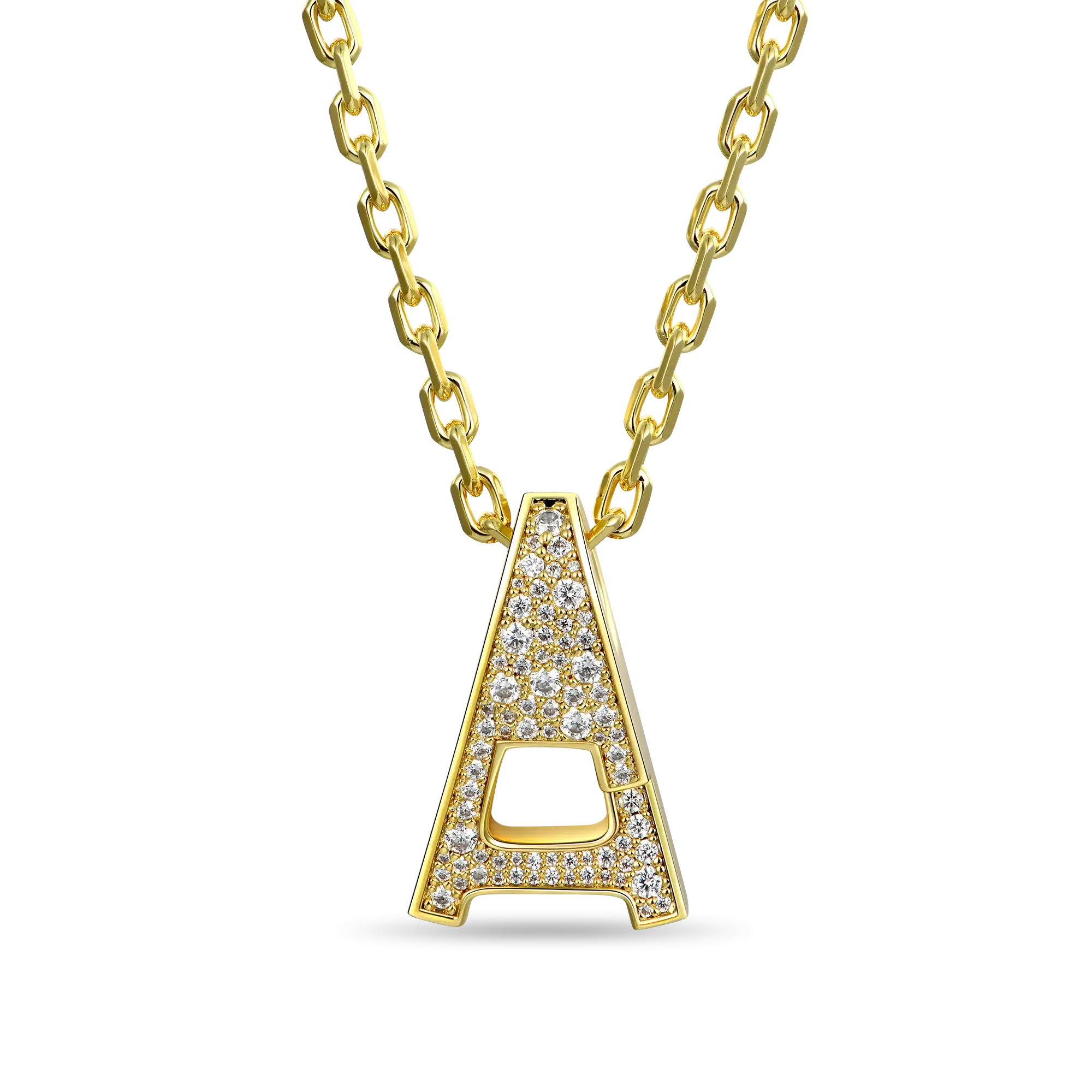 Aporro A® Iced Out Pendant - Small (Chain Included)