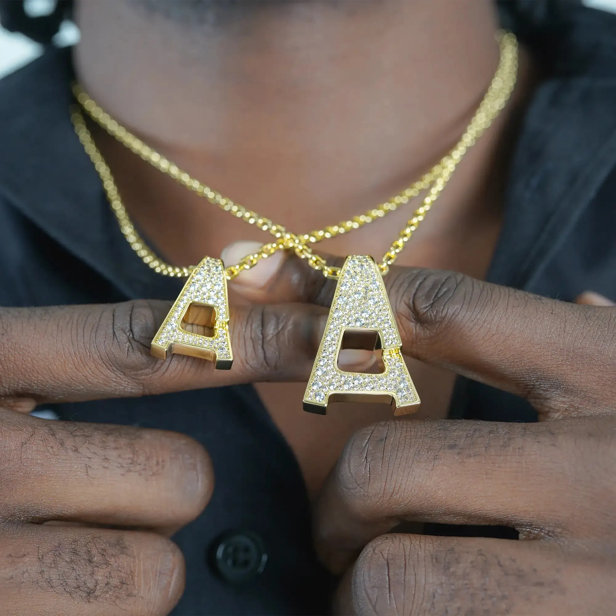 Aporro A® Iced Out Pendant - Small (Chain Included)