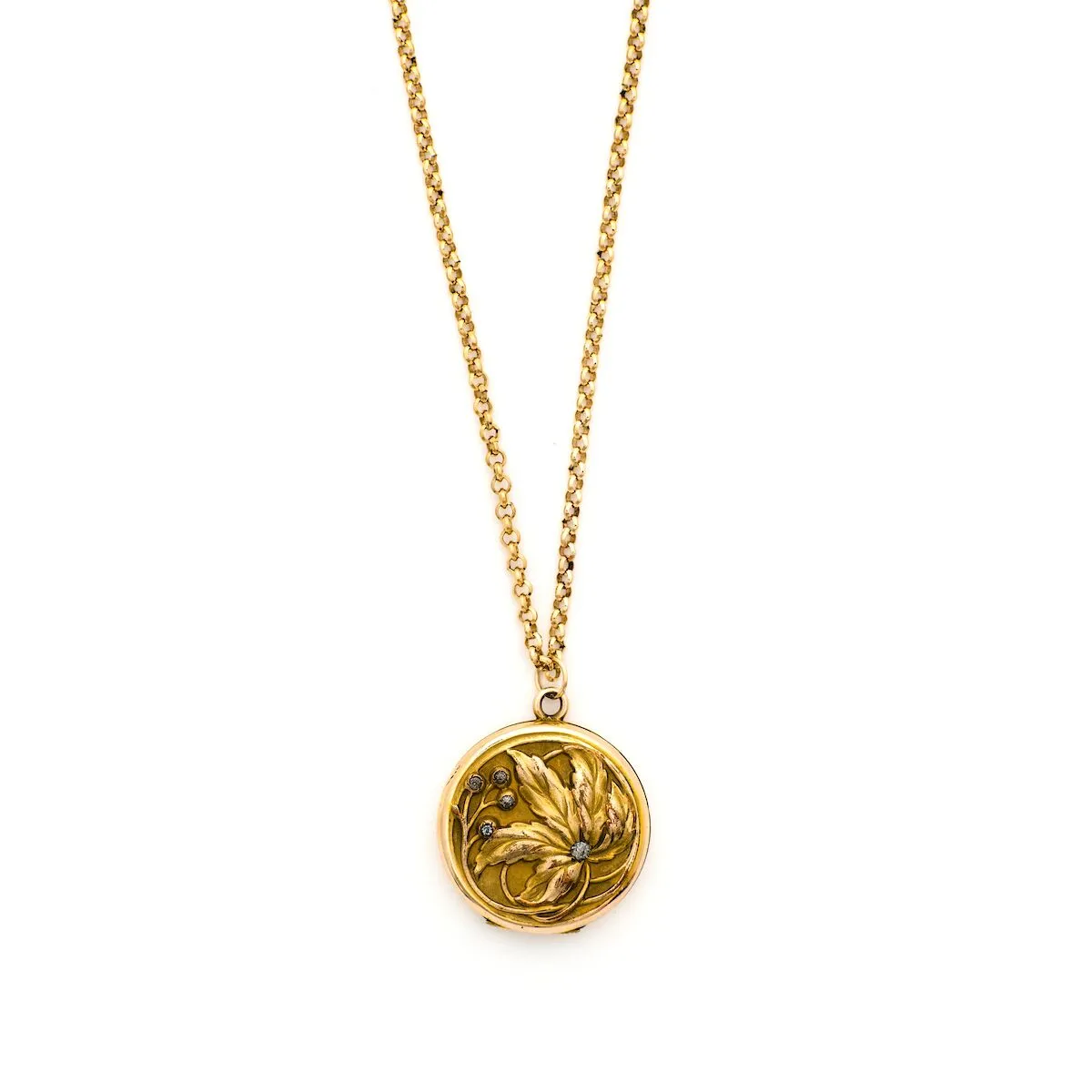 Autumn Leaves Locket