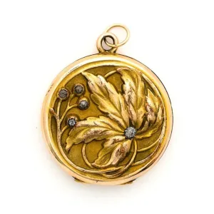 Autumn Leaves Locket