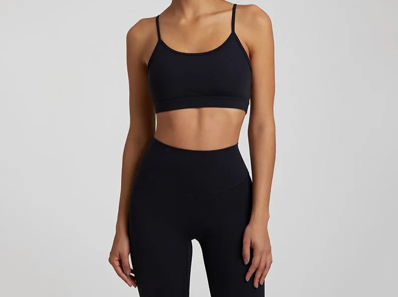 Back Shaping Shockproof Sports Bra Women's Outdoor Running