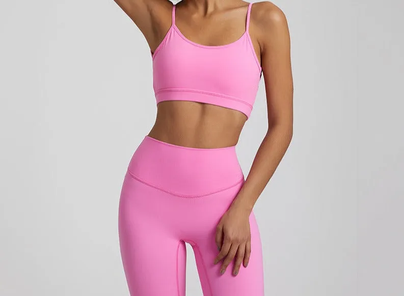 Back Shaping Shockproof Sports Bra Women's Outdoor Running