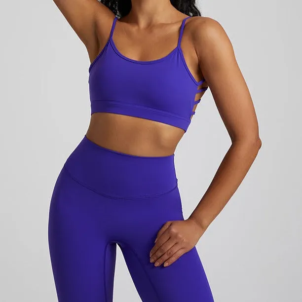Back Shaping Shockproof Sports Bra Women's Outdoor Running