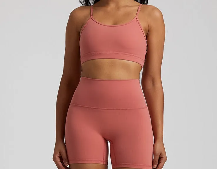 Back Shaping Shockproof Sports Bra Women's Outdoor Running