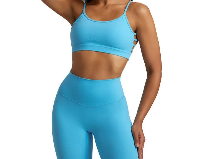 Back Shaping Shockproof Sports Bra Women's Outdoor Running