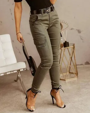 Baudelia® | Women'S Cargo Jeans