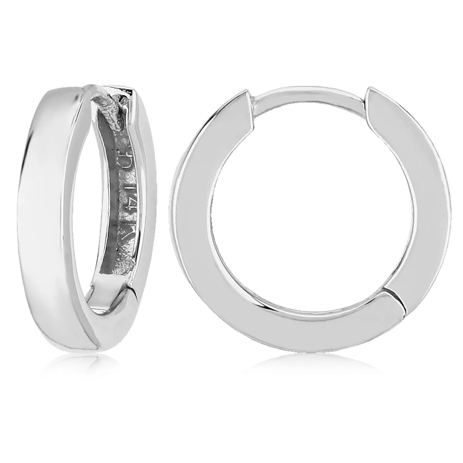 Ben Garelick Classic High Polish Huggie Hoops