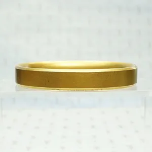 Beveled Edge Edwardian Bangle with Matte Finish
