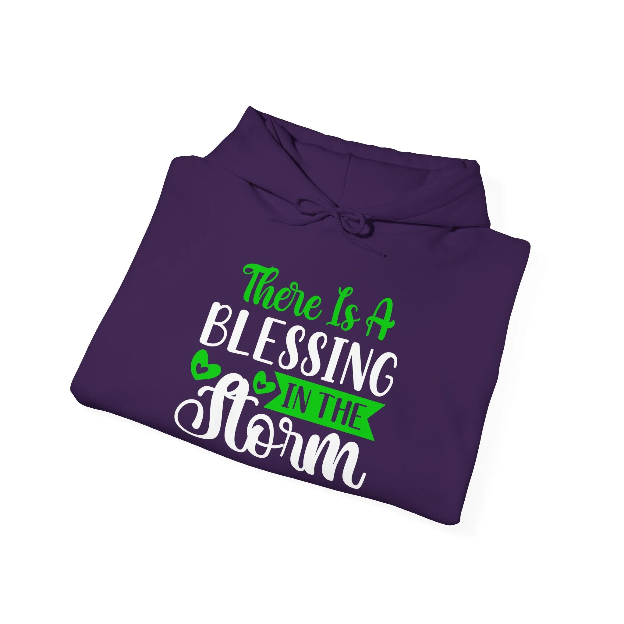 Blessing in the Storm Hoodie | Unisex Heavy Blend Sweatshirt for Comfort and Style
