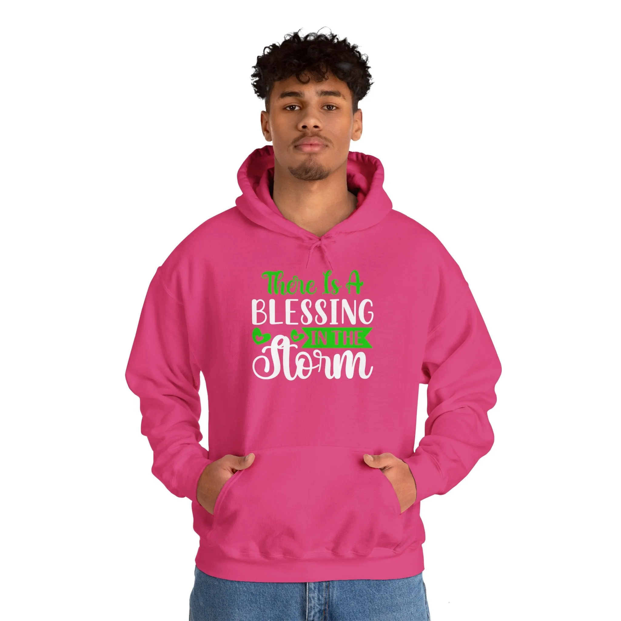 Blessing in the Storm Hoodie | Unisex Heavy Blend Sweatshirt for Comfort and Style