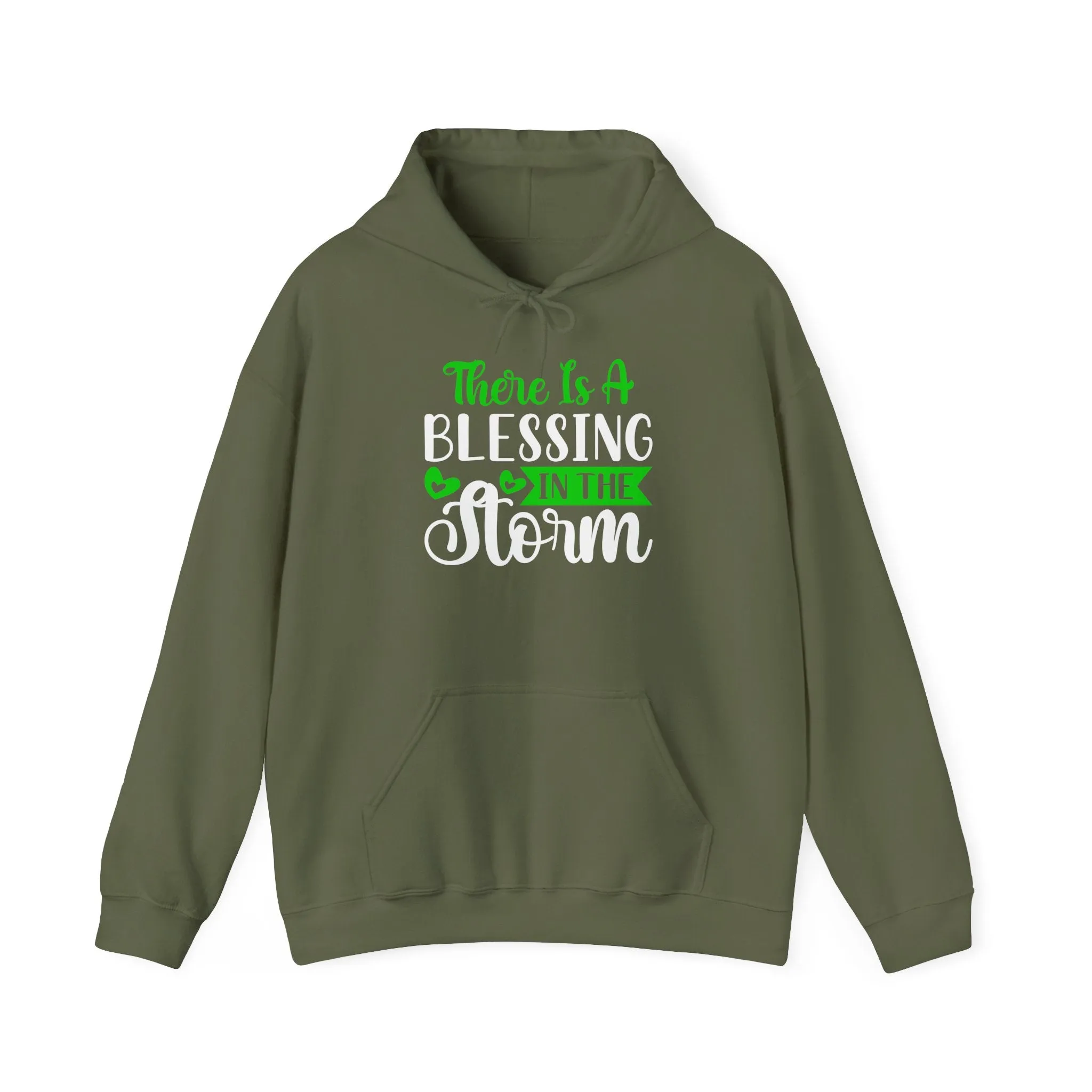 Blessing in the Storm Hoodie | Unisex Heavy Blend Sweatshirt for Comfort and Style