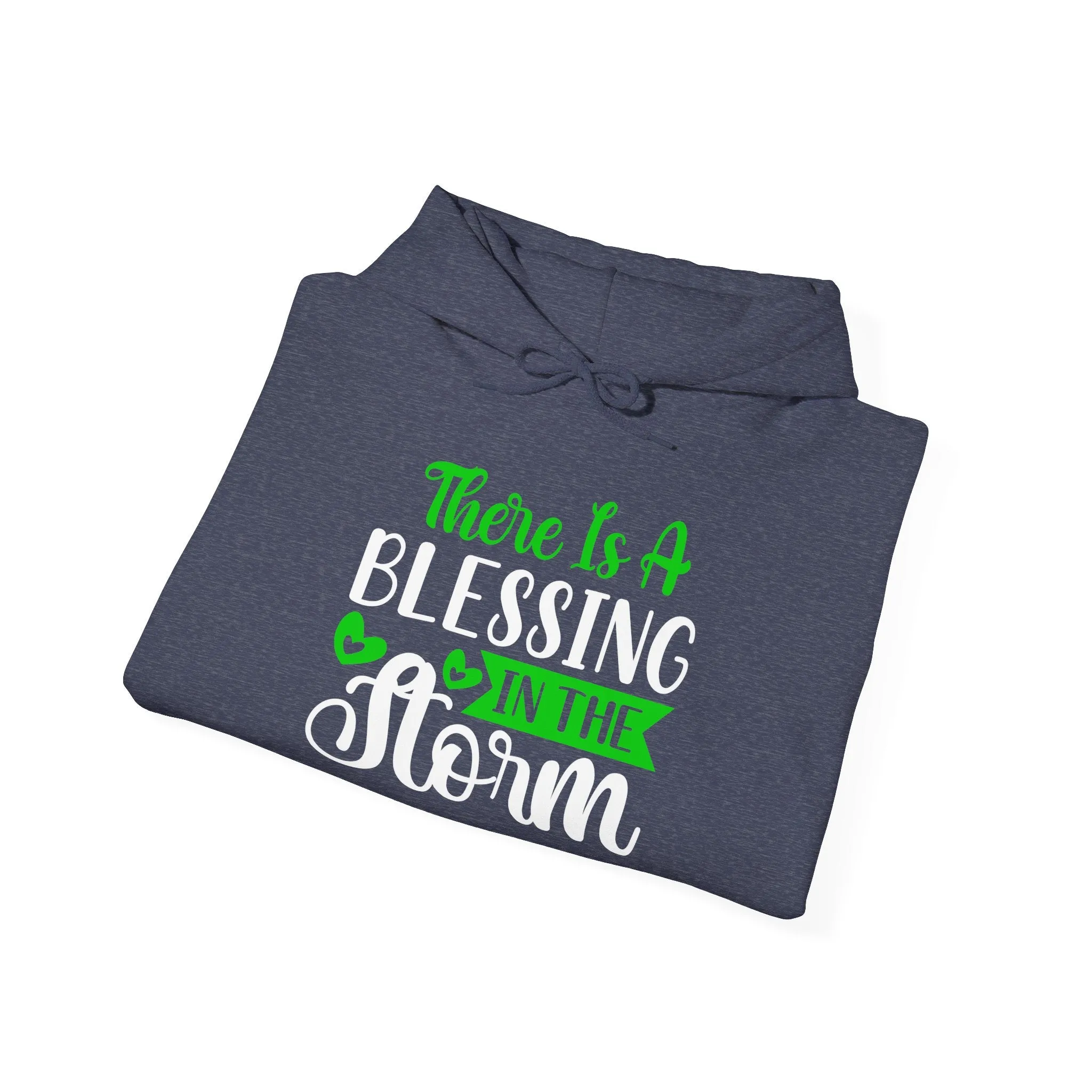 Blessing in the Storm Hoodie | Unisex Heavy Blend Sweatshirt for Comfort and Style