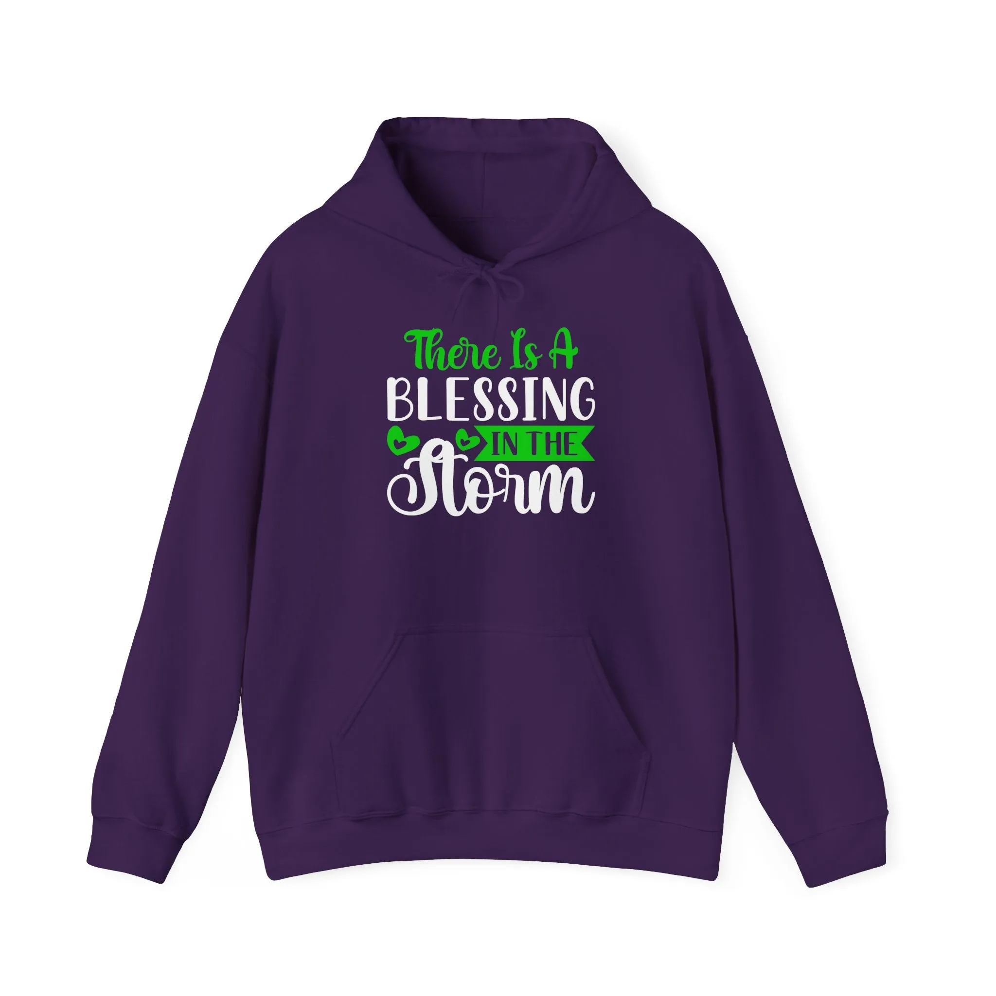 Blessing in the Storm Hoodie | Unisex Heavy Blend Sweatshirt for Comfort and Style