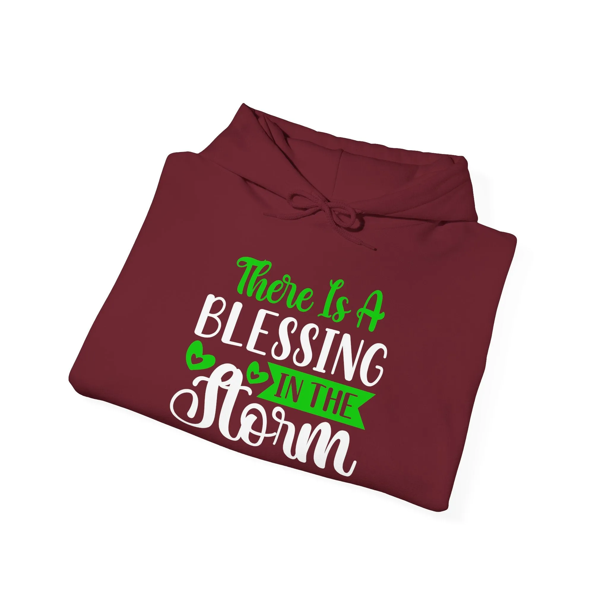 Blessing in the Storm Hoodie | Unisex Heavy Blend Sweatshirt for Comfort and Style