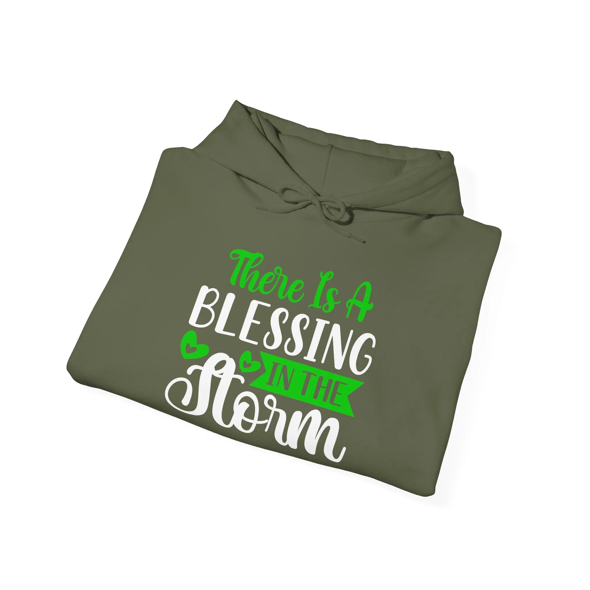 Blessing in the Storm Hoodie | Unisex Heavy Blend Sweatshirt for Comfort and Style
