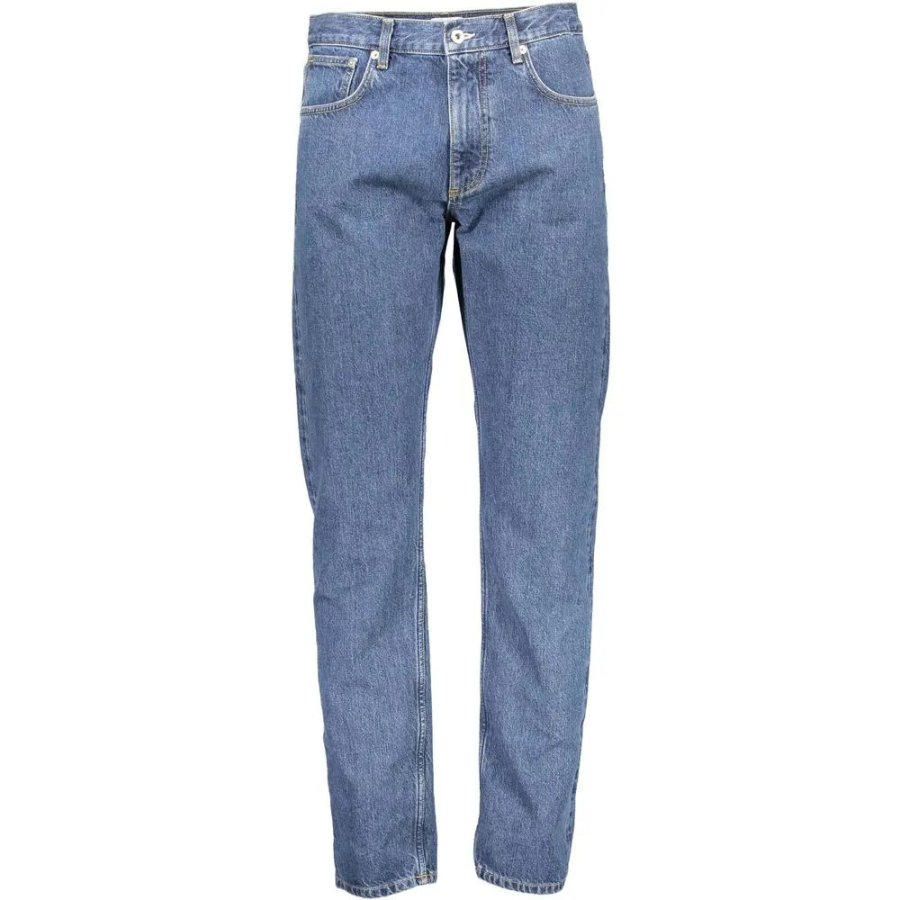 Blue Cotton Men Jeans