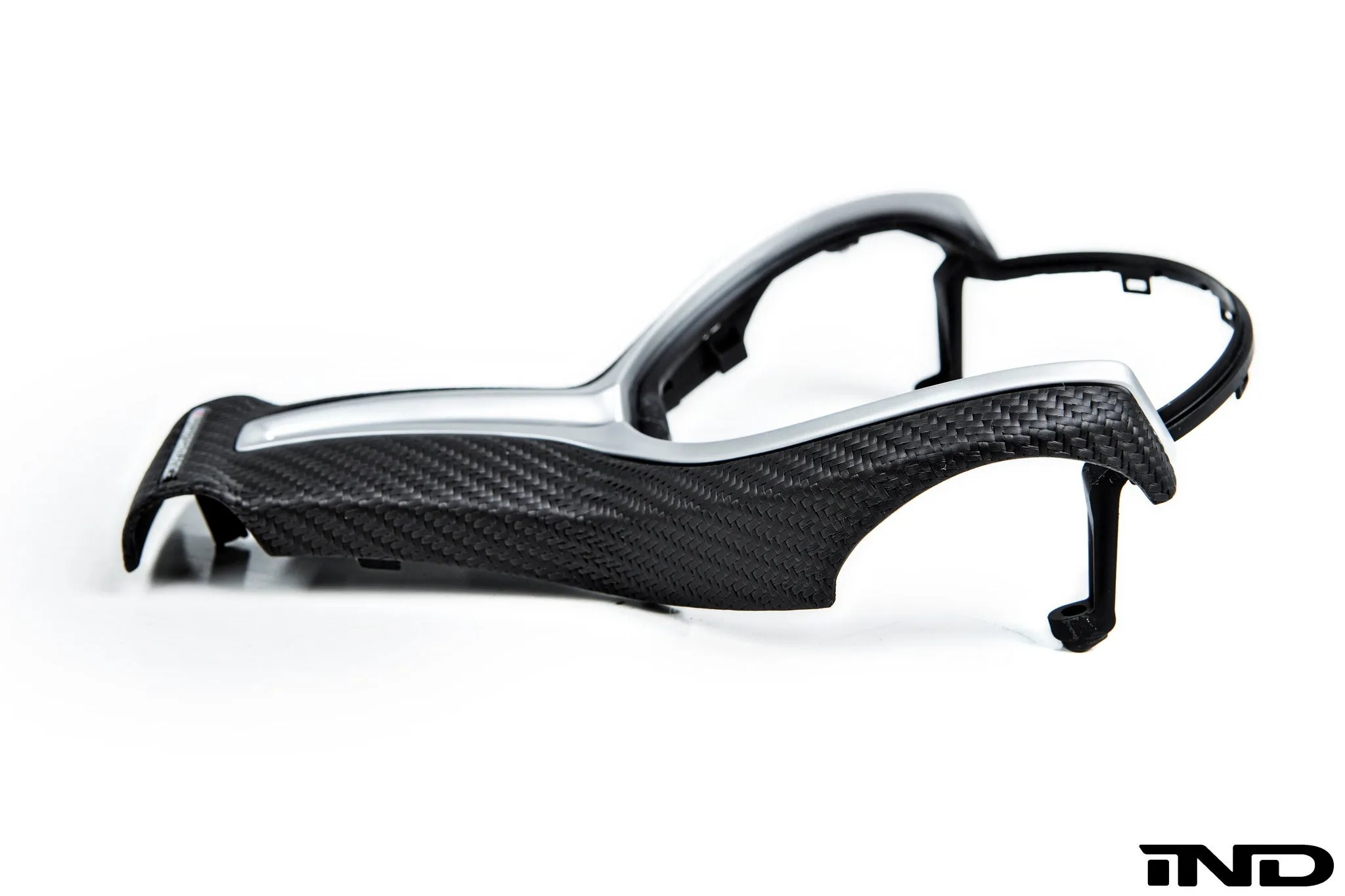 BMW M Performance Steering Wheel Trim - Matte Carbon