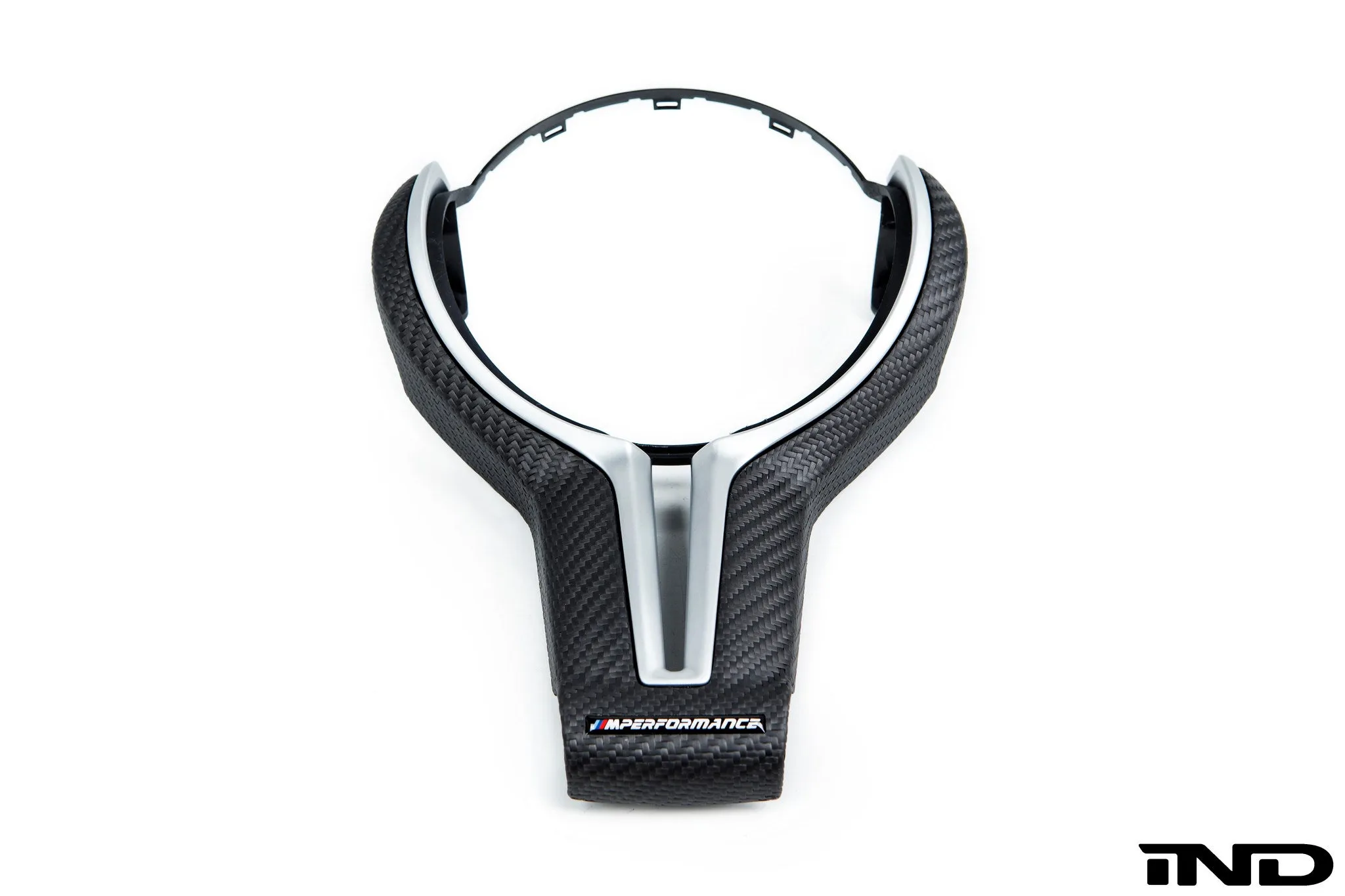 BMW M Performance Steering Wheel Trim - Matte Carbon