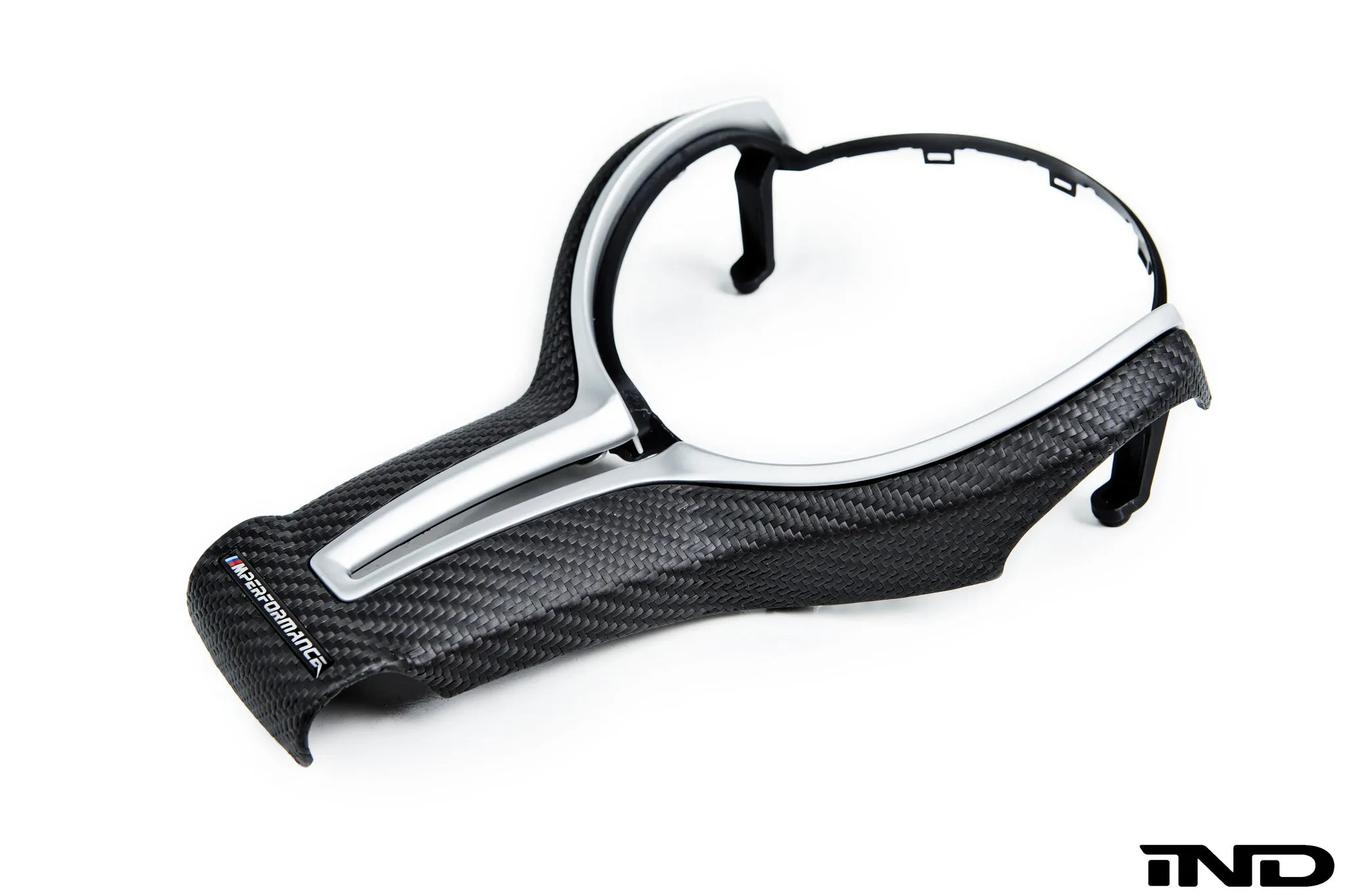 BMW M Performance Steering Wheel Trim - Matte Carbon