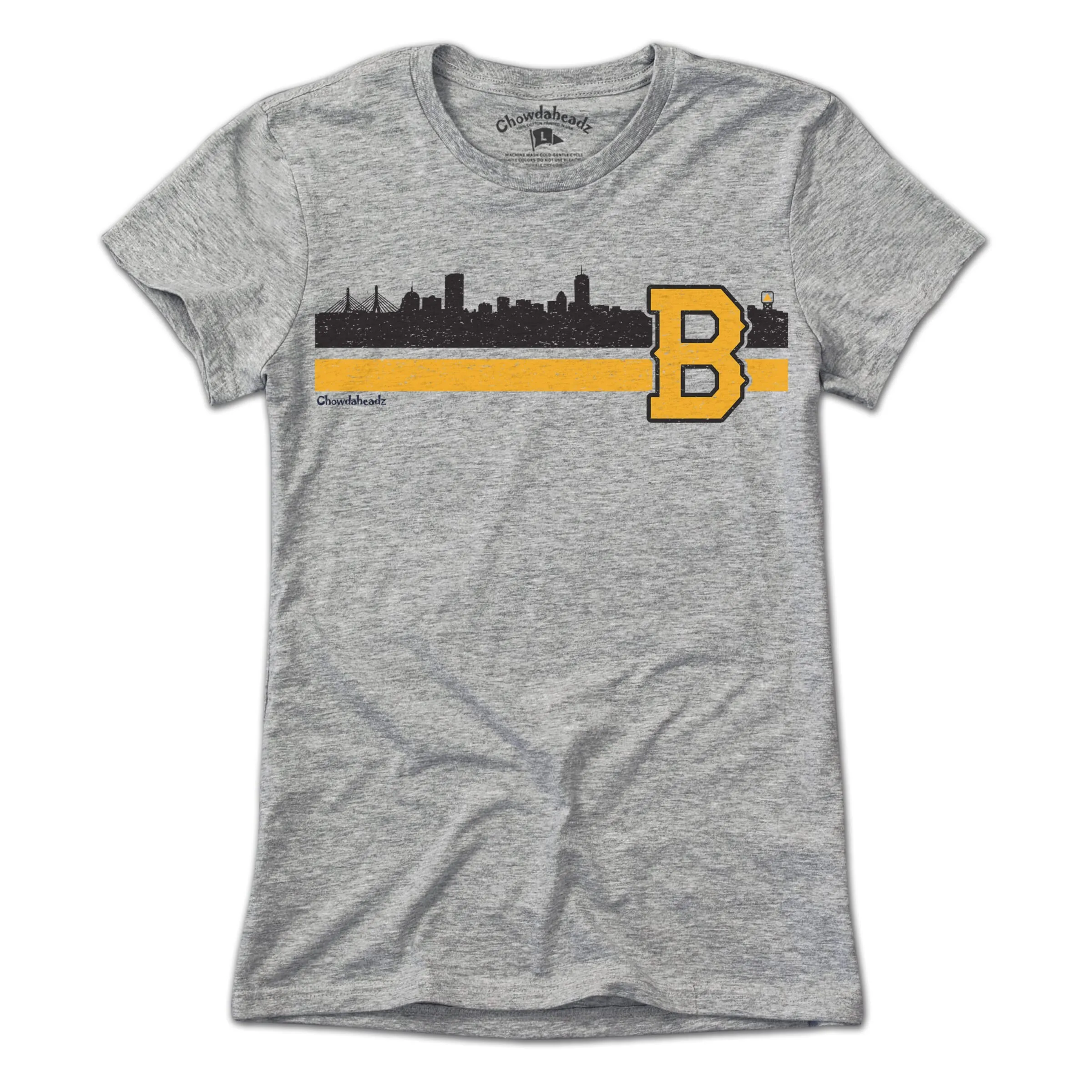 Boston B Black & Gold Sideline T-Shirt