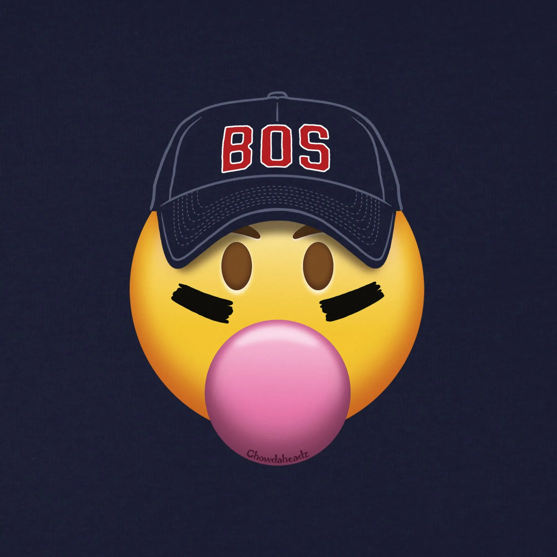 Boston Ballplayer Emoji Youth Hoodie