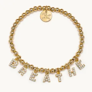 Breathe Gold Bracelet
