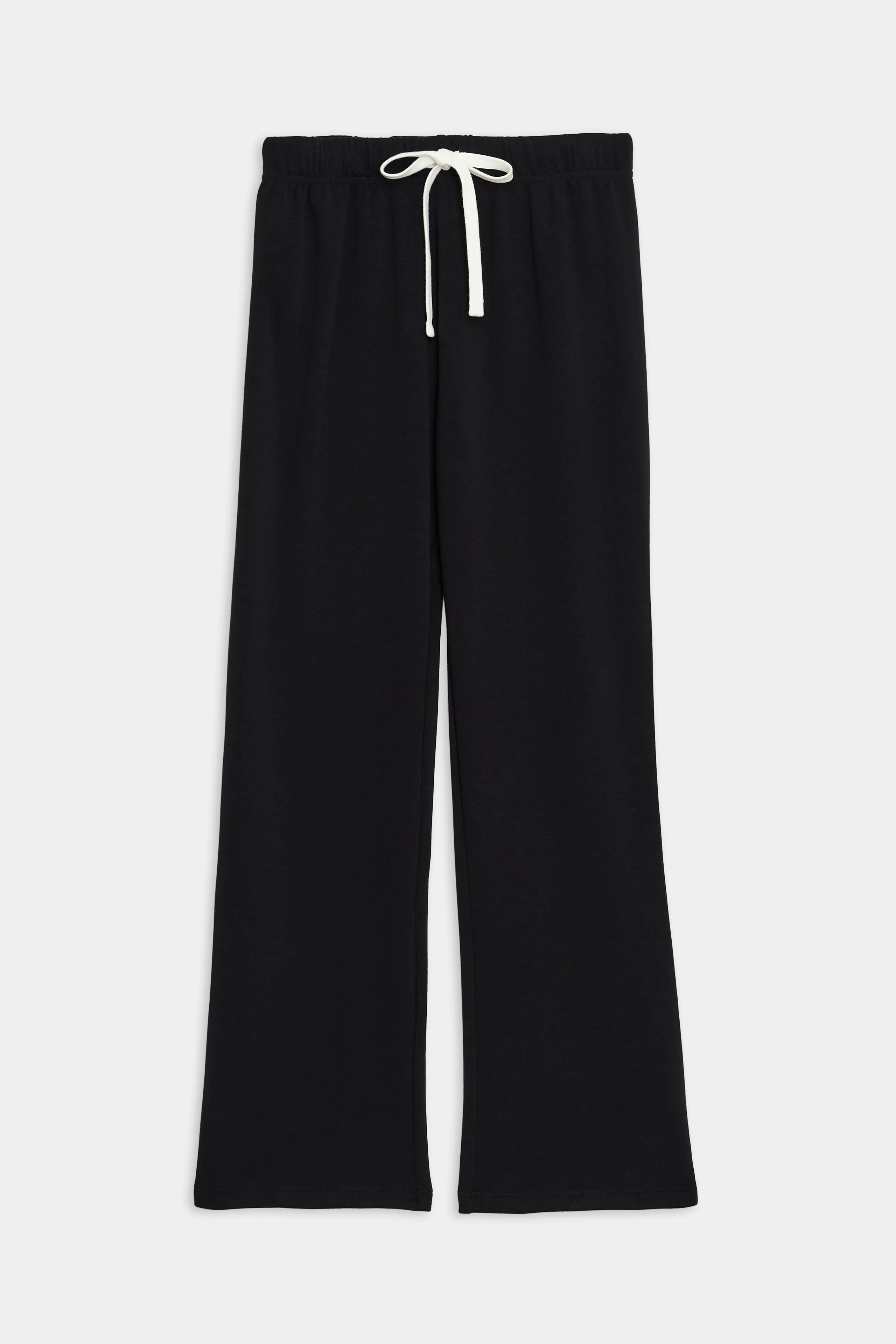 Brooks Fleece Cropped Flare - Black