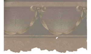 Brown Spiral Hanging 67111 Wallpaper Border