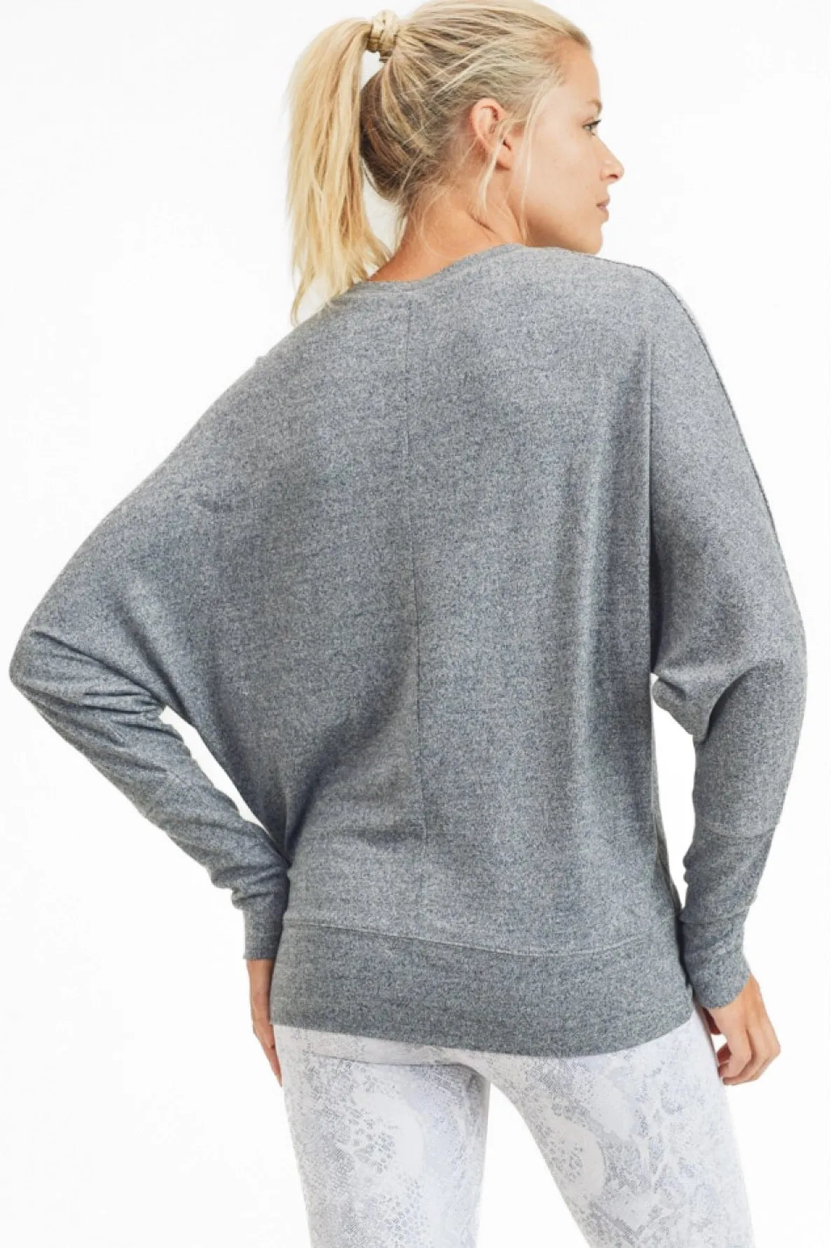 Brushed Dolman Top