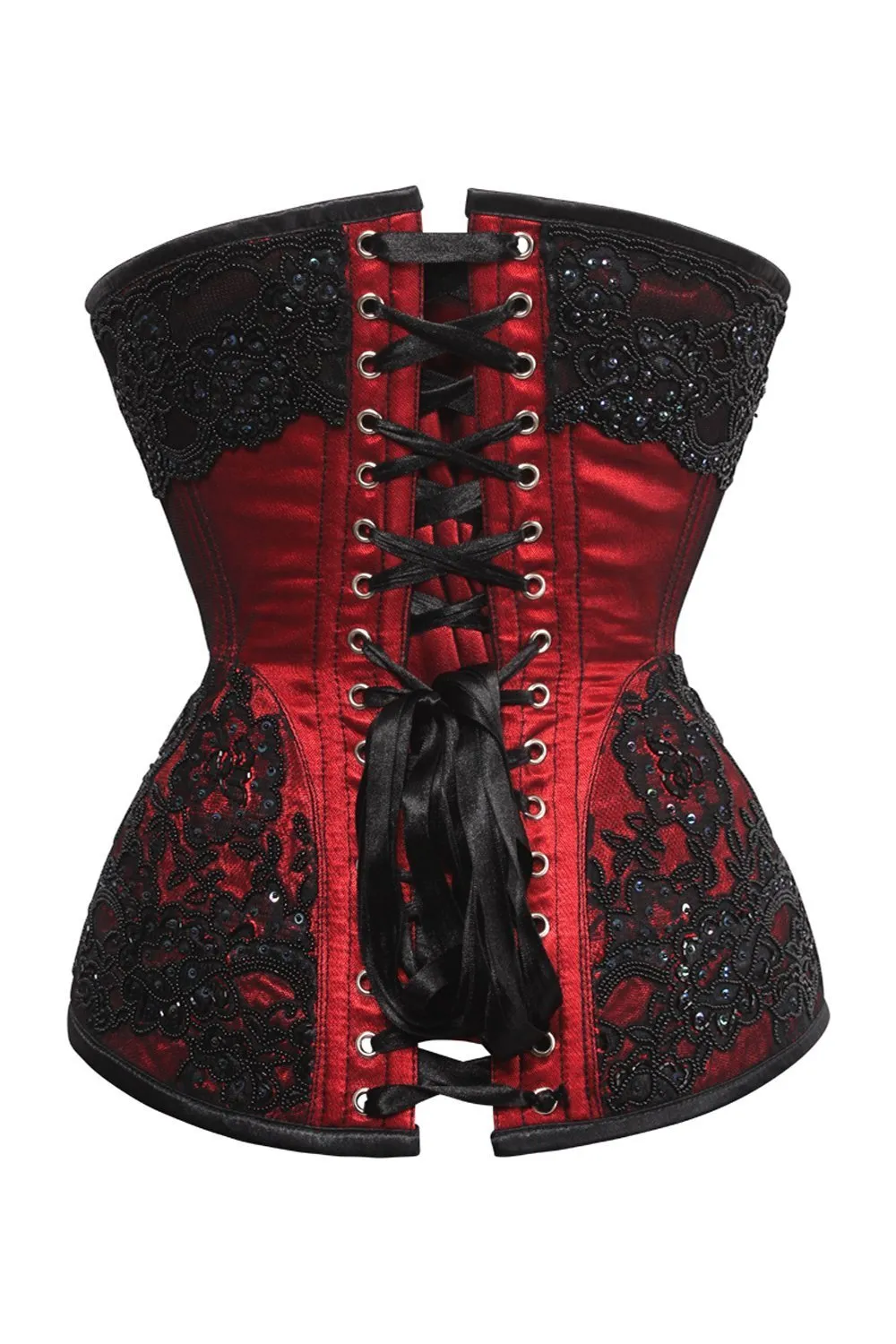 Brys Custom Made Lace Overlay Overbust Couture Corset