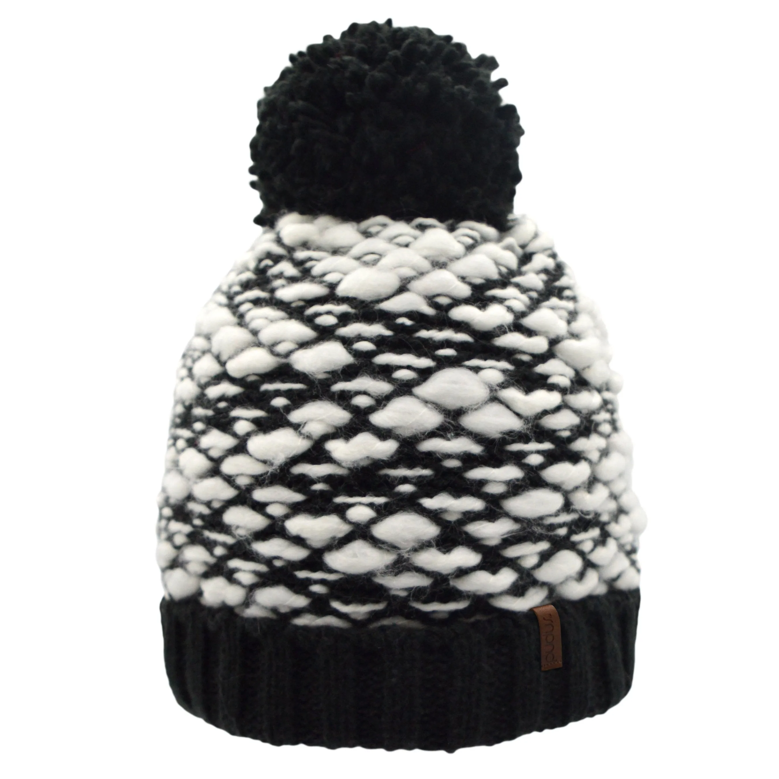 Bubble Beanie Hat | Black