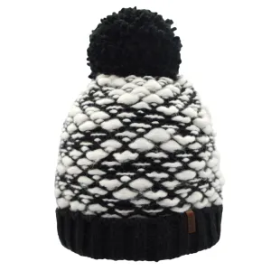Bubble Beanie Hat | Black