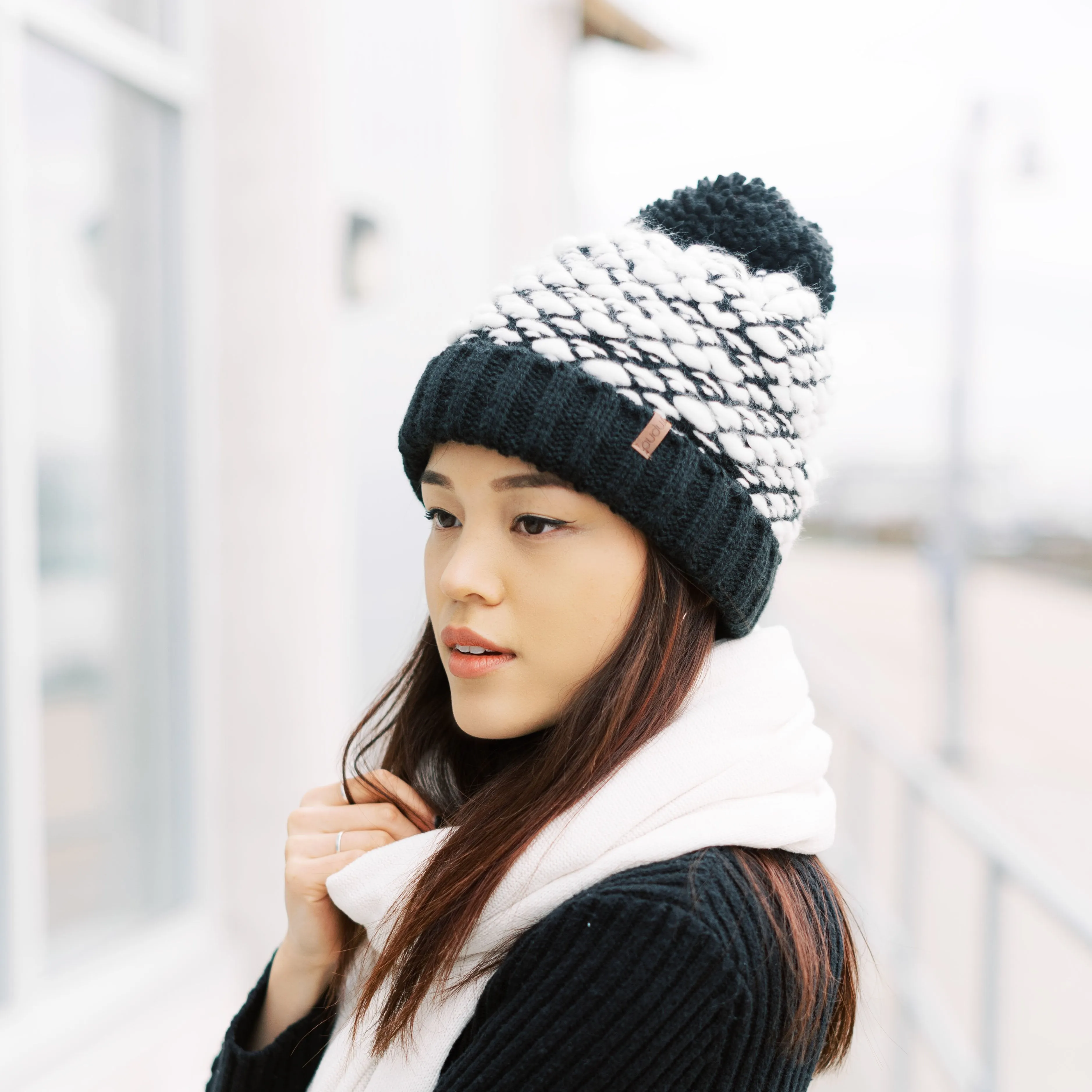 Bubble Beanie Hat | Black